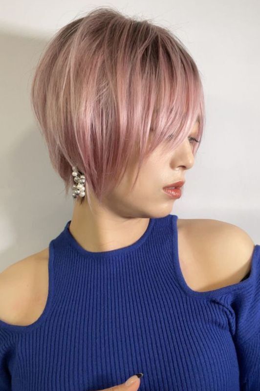 自然なショートヘアスタイルならウィッグ通販店SUGARCRANZで♪